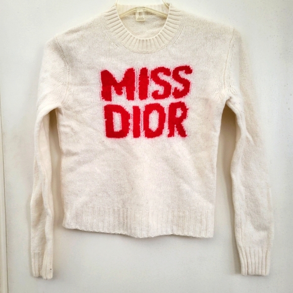 Women's White Sweater - Picture 1 of 4